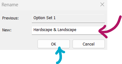 Right Click To Rename Ui Pattern Revit: Design Options – Maria Pia Cruz