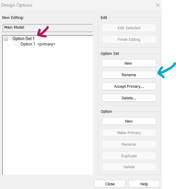 Revit: Design Options – Maria Pia Cruz