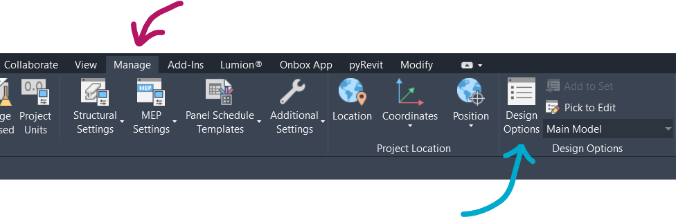 Revit: Design Options – Maria Pia Cruz
